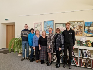 Lietuvos audiosensorinės bibliotekos atstovai lankėsi Švenčionėlių miesto bibliotekoje