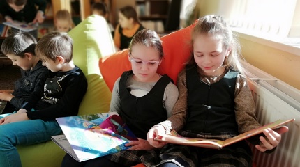 Popietė „Knygų gerumas“ Vaikų literatūros skyriuje