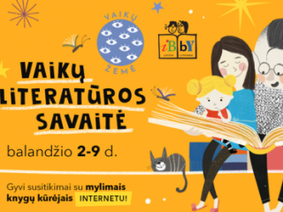 Vaikų žemė kartu su IBBY Lietuvos skyriumi kviečia švęsti vaikų literatūros savaitę!